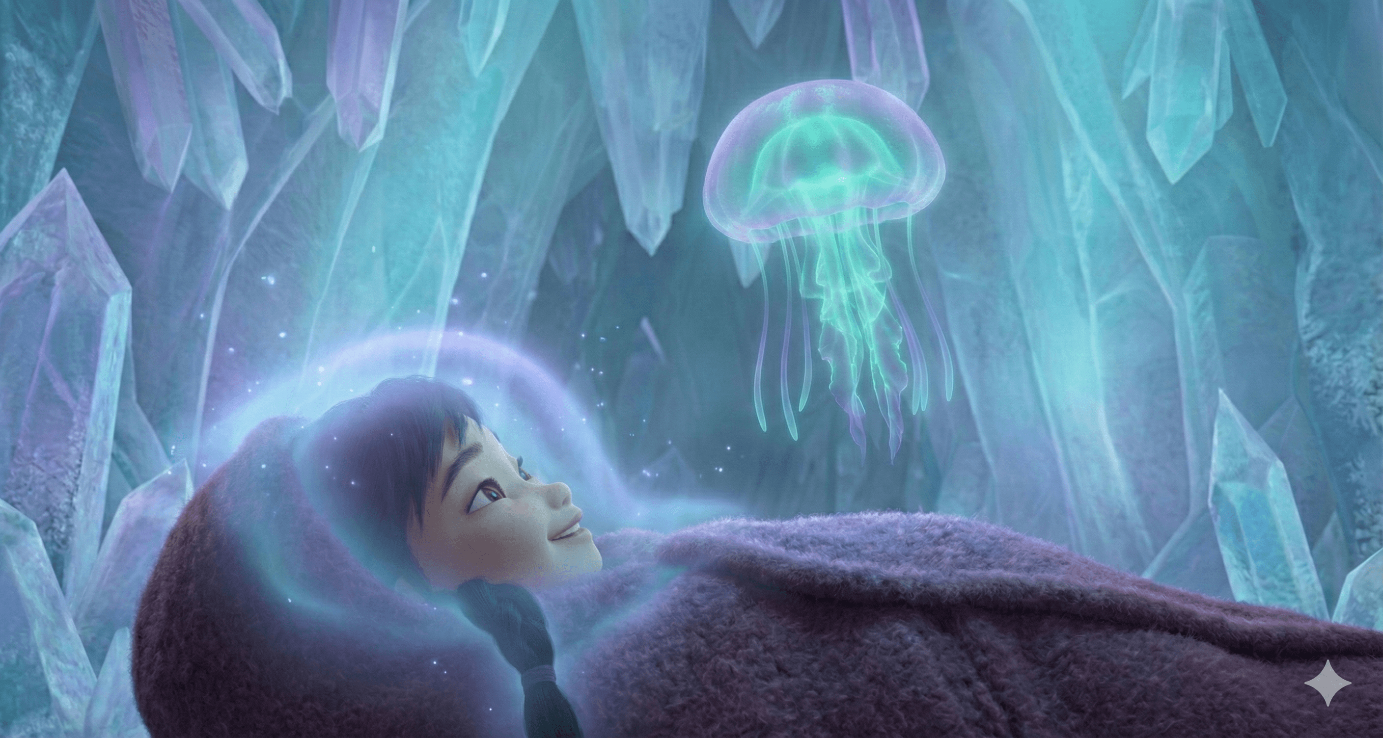 Illustration for panel 5: The Magic of the Cocoon